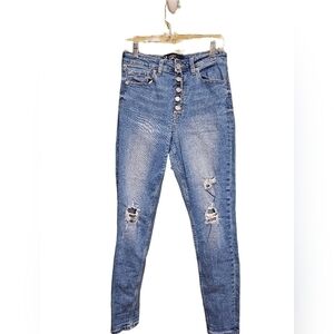 Gap denim high rise universal leggings. Size 8/26